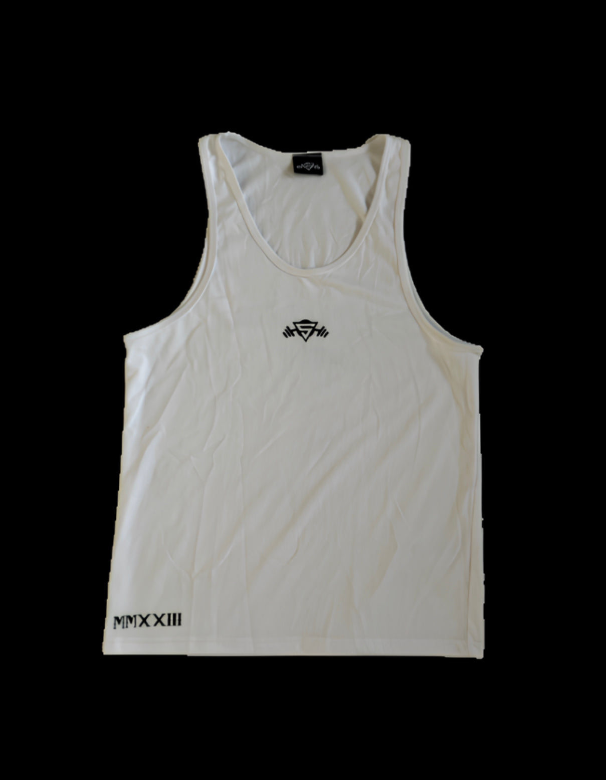 “Stay Sapient” tank top (white)